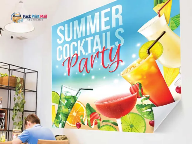 Low Tack Vinyl Wall Decals printed product preview from Pack Print Mail