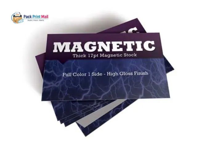 Magnet Business Cards printed product preview from Pack Print Mail