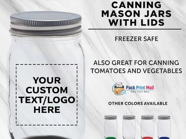 Mason Jars printed product preview from Pack Print Mail