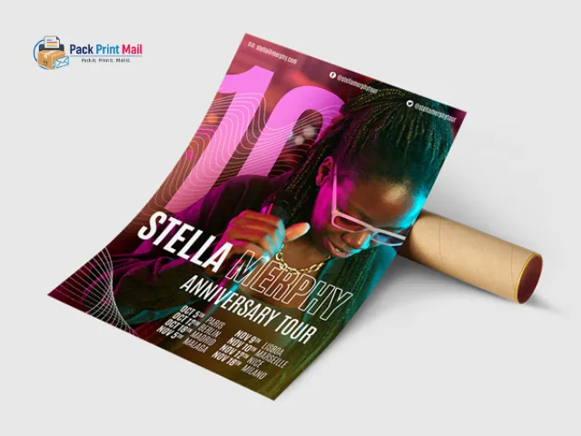 Matte-Finish Posters printed product preview from Pack Print Mail