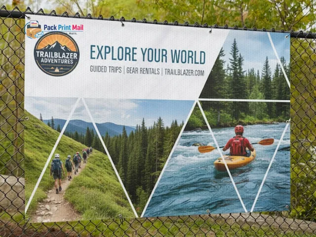 Mesh Banners printed product preview from Pack Print Mail