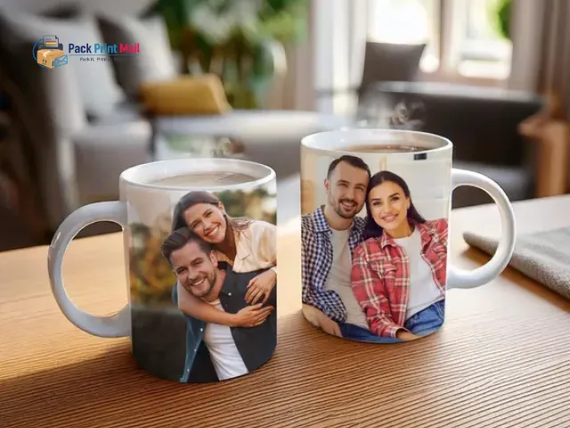 Mugs printed product preview from Pack Print Mail