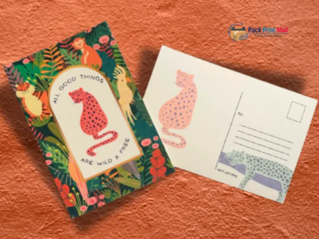 Natural Postcards printed product preview from Pack Print Mail