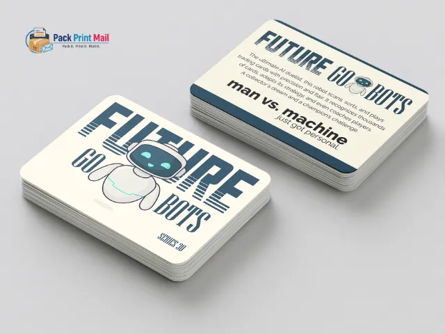 Natural Trading Cards printed product preview from Pack Print Mail