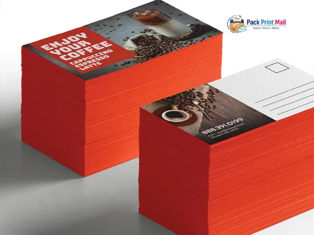Painted-Edge Postcards printed product preview from Pack Print Mail