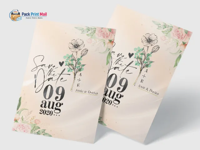 Pearl Announcement Cards printed product preview from Pack Print Mail