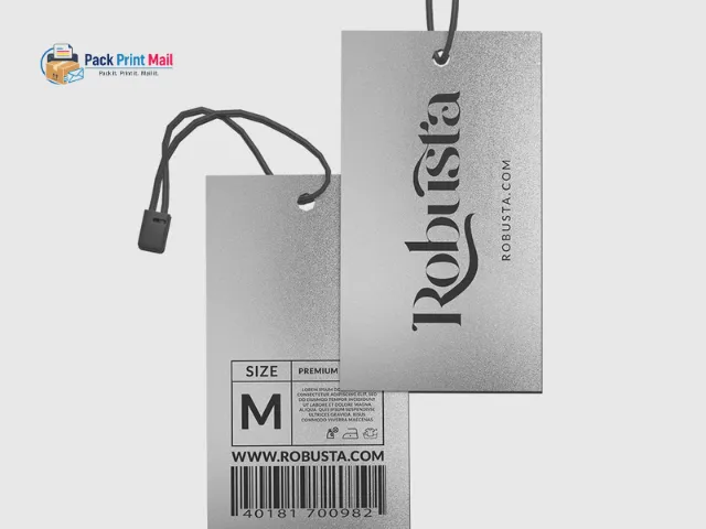 Pearl Hang Tags printed product preview from Pack Print Mail