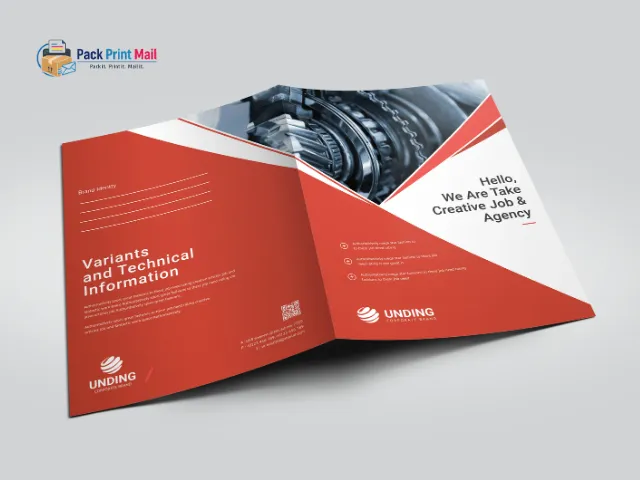 Pearl Presentation Folder printed product preview from Pack Print Mail