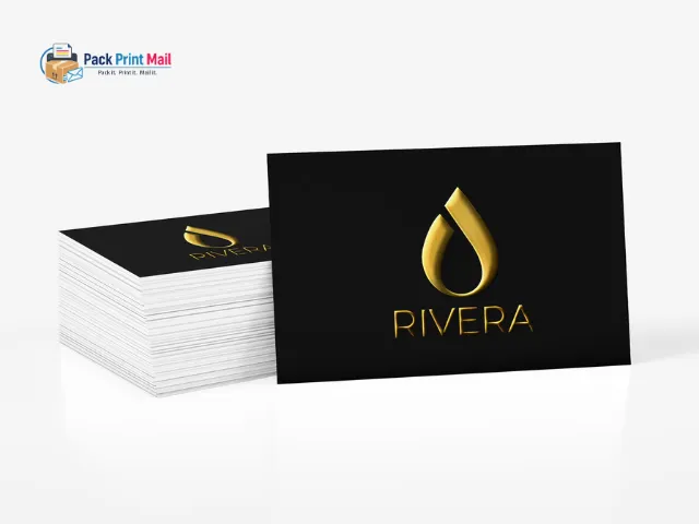 Raised Foil Postcards printed product preview from Pack Print Mail