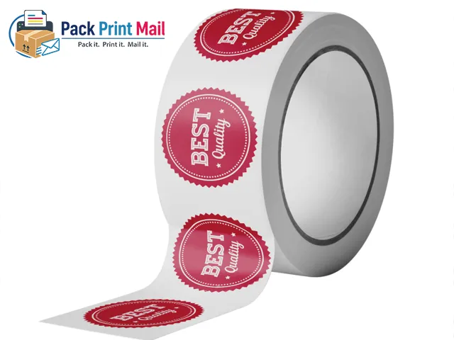 Roll Labels printed product preview from Pack Print Mail