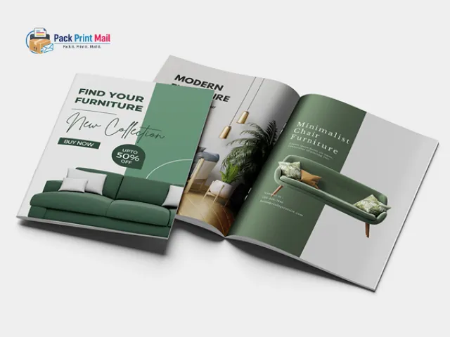Saddle Stitch Catalogs printed product preview from Pack Print Mail