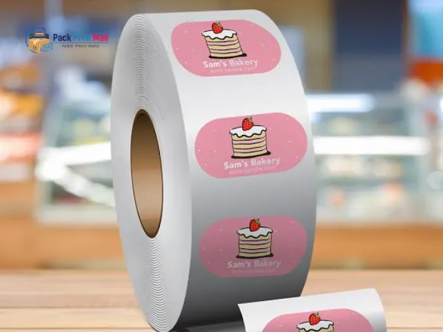 Semigloss Roll Labels printed product preview from Pack Print Mail