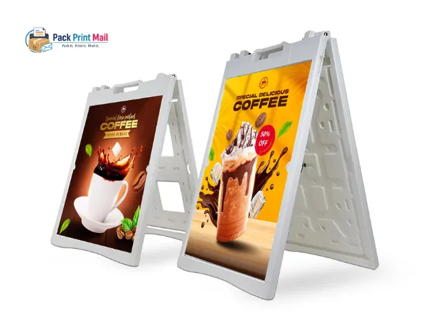 Sidewalk Signs printed product preview from Pack Print Mail