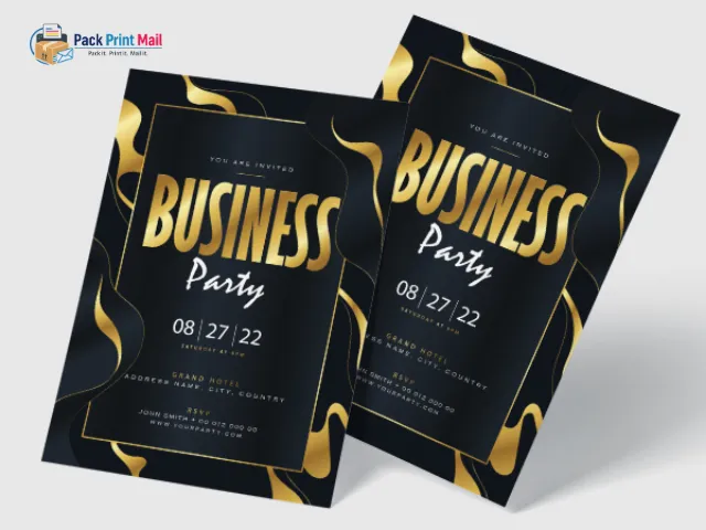 Standard Announcement Cards printed product preview from Pack Print Mail