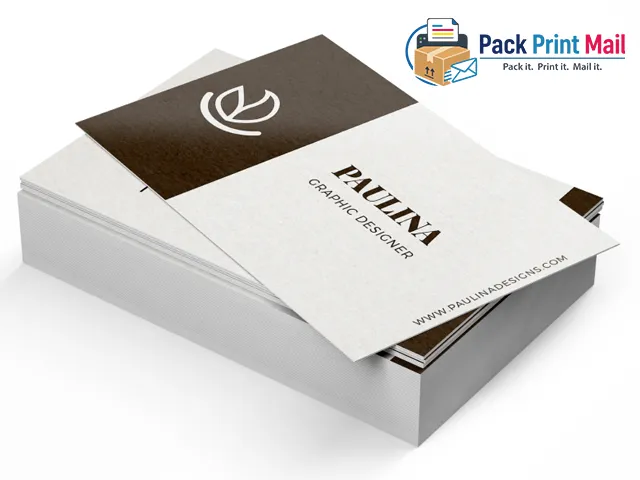 Classic Business Cards printed product preview from Pack Print Mail