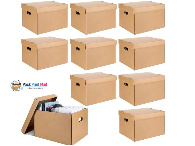Supply Boxes printed product preview from Pack Print Mail