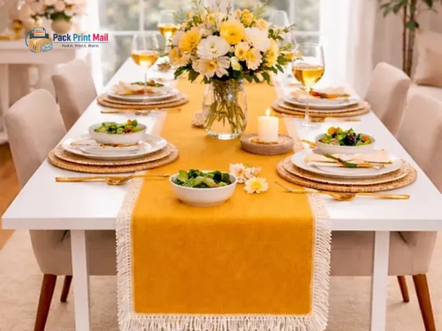 Table Runners printed product preview from Pack Print Mail