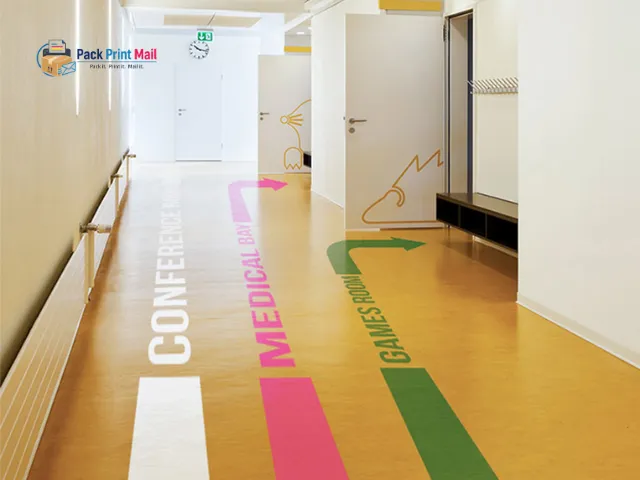 Vinyl Floor Graphics printed product preview from Pack Print Mail